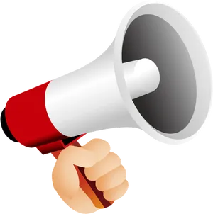 Handheld Megaphone Icon PNG Image