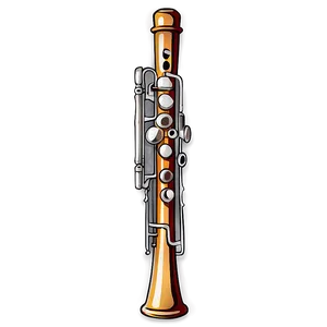 Handheld Oboe Artwork Png Lcm78 PNG Image