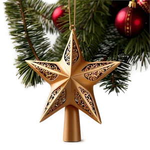 Handmade Christmas Tree Star Png Xrp87 PNG Image