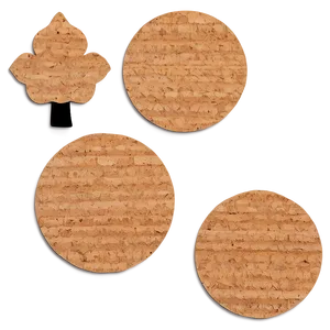 Handmade Cork Board Pieces Png 06202024 PNG Image