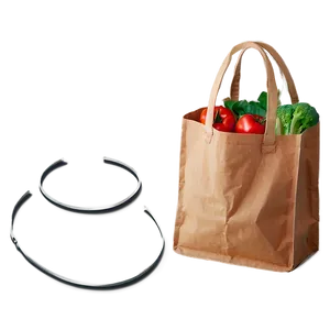 Handmade Grocery Bag Png Jqd PNG Image