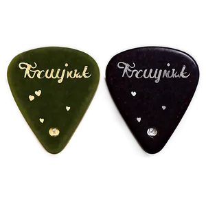 Handmade Guitar Pick Png Cty5 PNG Image