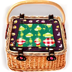 Handmade Picnic Basket Png Hyy PNG Image