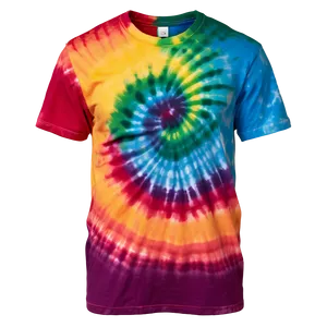 Handmade Tie Dye Tee Png Cle4 PNG Image