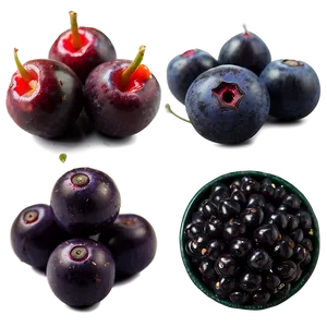 Handpicked Acai Fruit Png 27 PNG Image