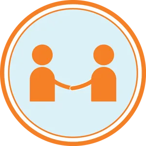 Handshake Icon Communication PNG Image