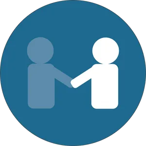 Handshake Icon Graphic PNG