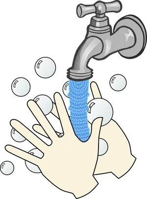 Handwashing_ Instructional_ Illustration PNG Image