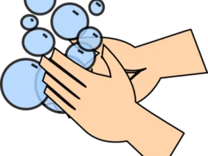 Handwashing Procedure Cartoon PNG Image