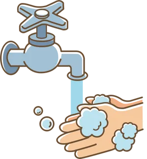 Handwashing Procedure Illustration PNG Image