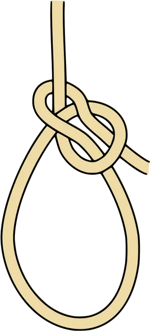 Hanging Noose Illustration PNG Image