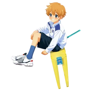 Happy Anime Boy Png Ymh39 PNG Image