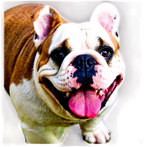 Happy Bulldogs Smiling Png Oeq PNG Image