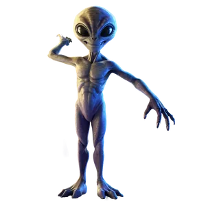 Happy Cartoon Alien Png Uqw70 PNG Image