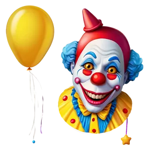 Happy Clown Emoji Png Cxf PNG Image