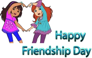 Happy Friendship Day Celebration PNG Image