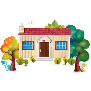 Happy Home Family Clipart Png 13 PNG Image