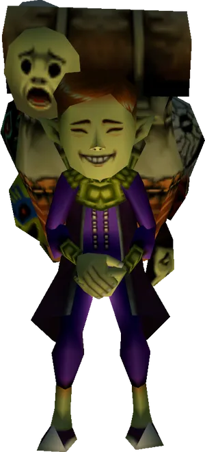 Happy_ Mask_ Salesman_ Legend_of_ Zelda PNG Image