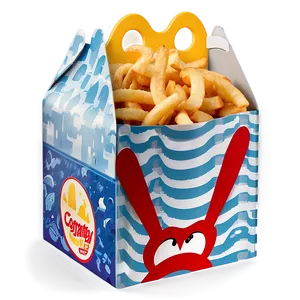 Happy Meal Box For Boys Png Onp PNG Image