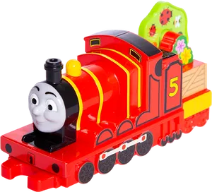 Happy Meal Thomas Train Toy PNG Image