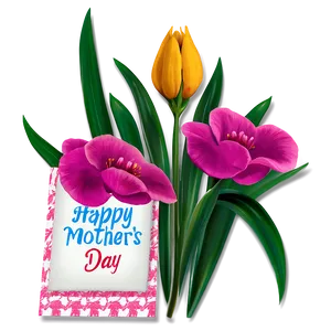 Happy Mothers Day Card Png Xti84 PNG Image