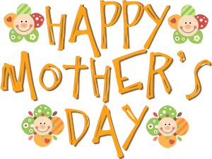 Happy Mothers Day Celebration PNG Image