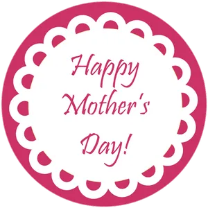 Happy Mothers Day Greeting Card PNG Image