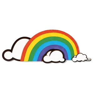 Happy Rainbow Png 7 PNG Image