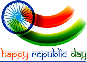 Happy Republic Day India Celebration PNG Image