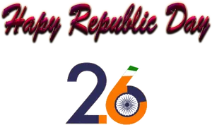 Happy Republic Day26 January Celebration PNG Image