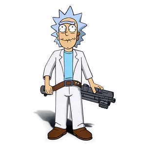 Happy Rick Character Png Ldi PNG Image