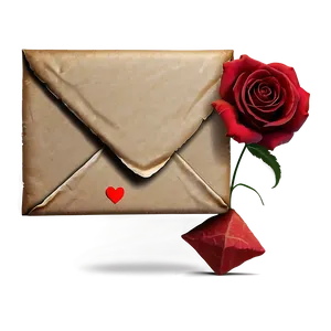 Happy Valentine's Day Love Letter Png Qwr PNG Image