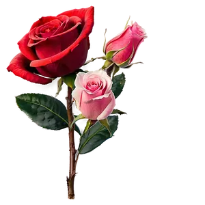 Happy Valentine's Day Roses Png 48 PNG Image