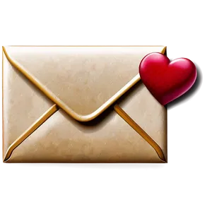 Happy Valentines Love Letter Png Wtw72 PNG Image