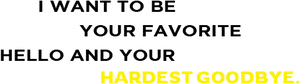 Hardest Goodbye_ Text Overlay PNG Image