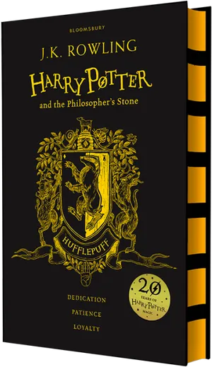 Harry Potter Hufflepuff Edition Cover PNG Image