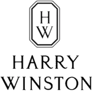 Harry Winston Logo Blackand White PNG Image