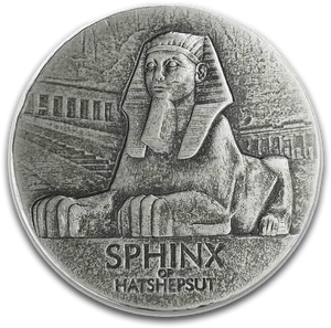 Hatshepsut Sphinx Coin Chad PNG Image