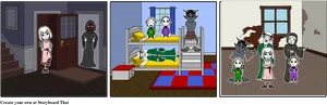 Haunted_ House_ Adventure_ Cartoon PNG Image