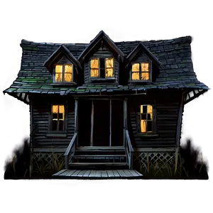 Haunted House Png 59 PNG Image