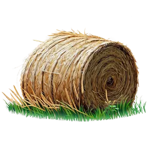 Hay Bale Art Png Pnd PNG Image