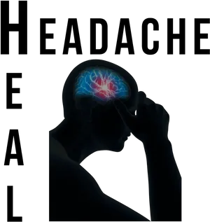 Headache Conceptual Graphic PNG Image