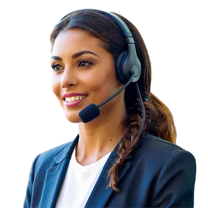 Headset With Mic For Call Center Png 06292024 PNG Image