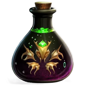 Healing Potion Bottle Png Xir PNG Image