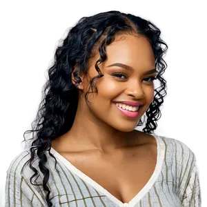 Healthy Hair Edges Png Jfj PNG Image