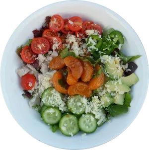 Healthy Mixed Saladwith Tunaand Vegetables.png PNG Image