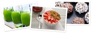 Healthy Smoothie Bowland Energy Balls PNG Image