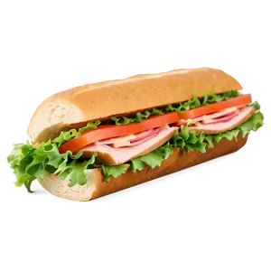 Healthy Sub Sandwich Png Qcc PNG Image