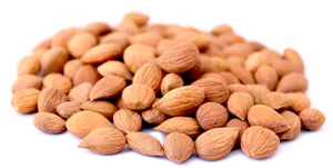 Heapof Almonds Transparent Background PNG Image