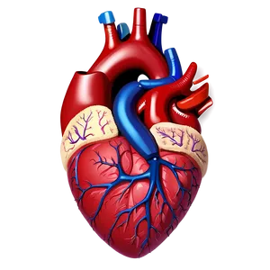 Heart Anatomy Art Png 06202024 PNG Image